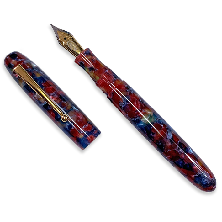 Edison Collier Rock Candy Fountain Pen