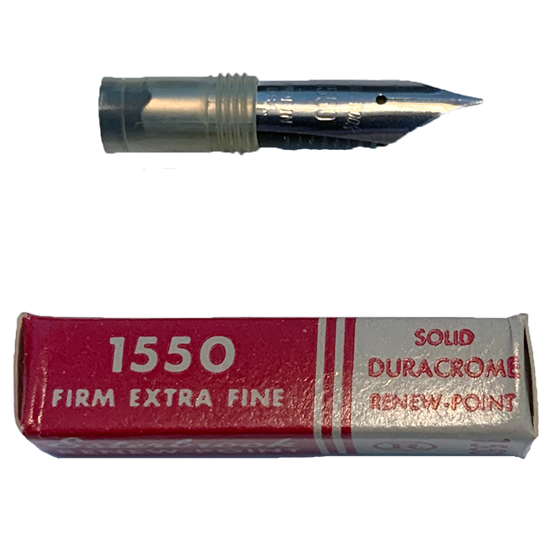 Vintage Esterbrook 1550 Firm Extra Fine (Bookkeeping) Nib