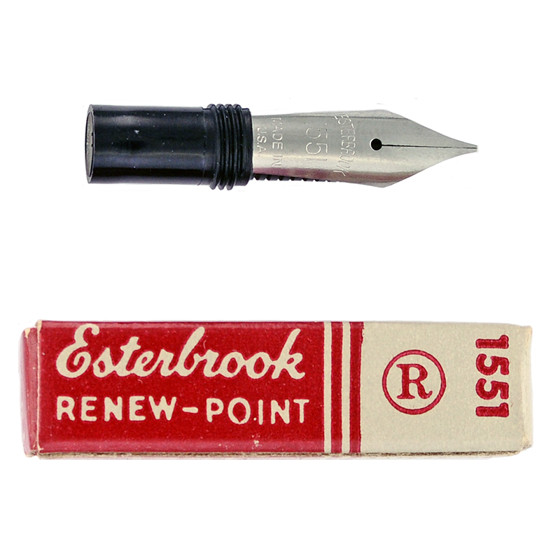 Vintage Esterbrook 1551 Firm Medium (Student) Nib