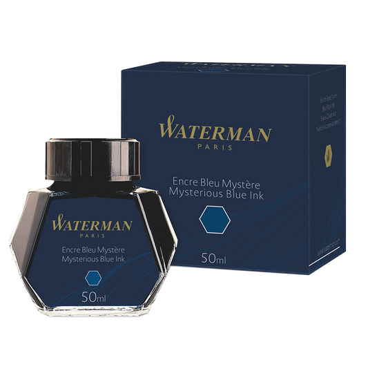 Waterman Mysterious Blue Ink - Bottled 50ml.