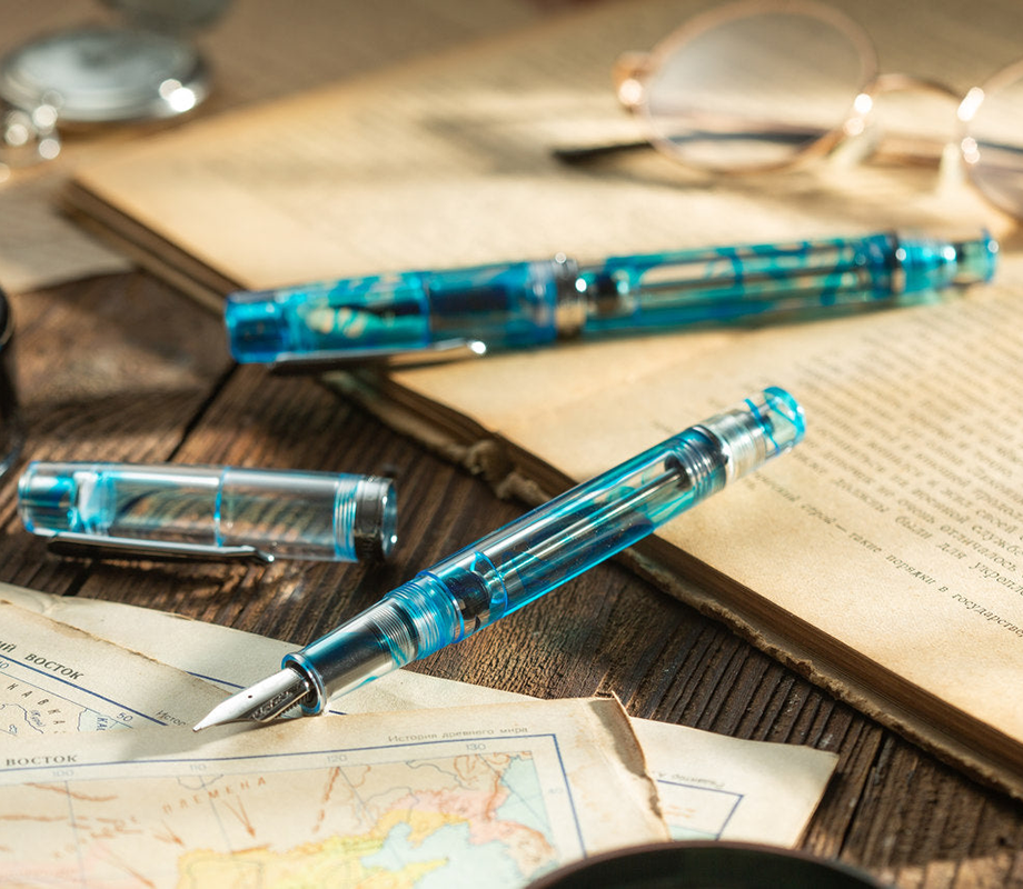 Nahvalur Original Plus Azureus Blue Fountain Pen