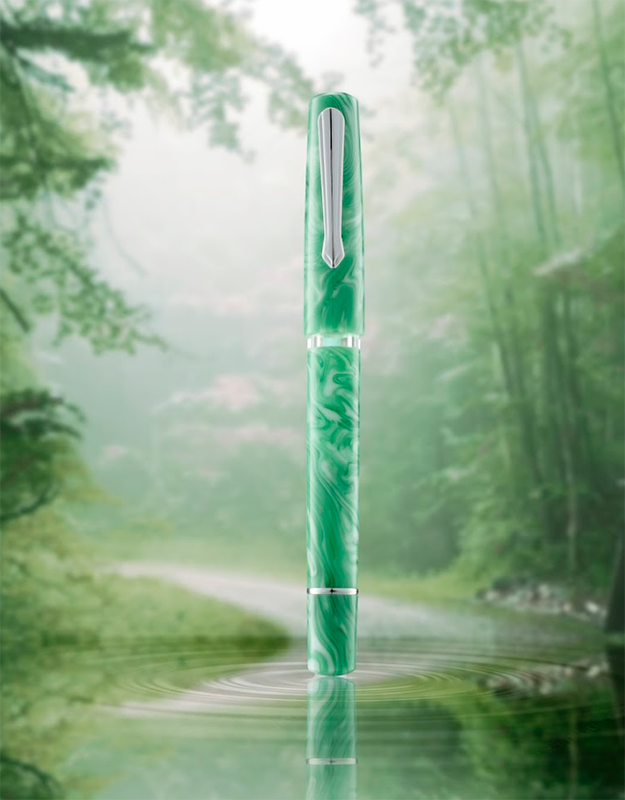 Nahvalur Schuylkill Betta Mint Fountain Pen