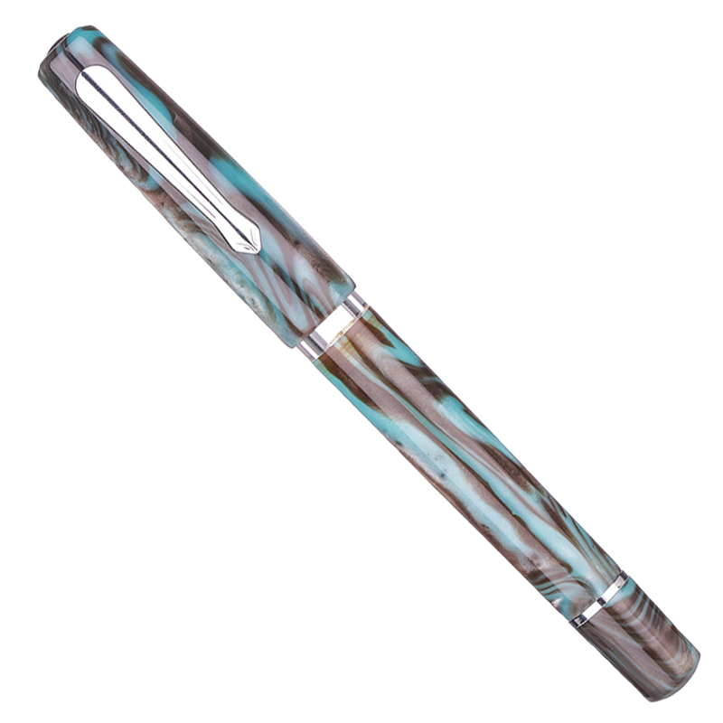 Nahvalur Schuylkill Chromis Teal Fountain Pen