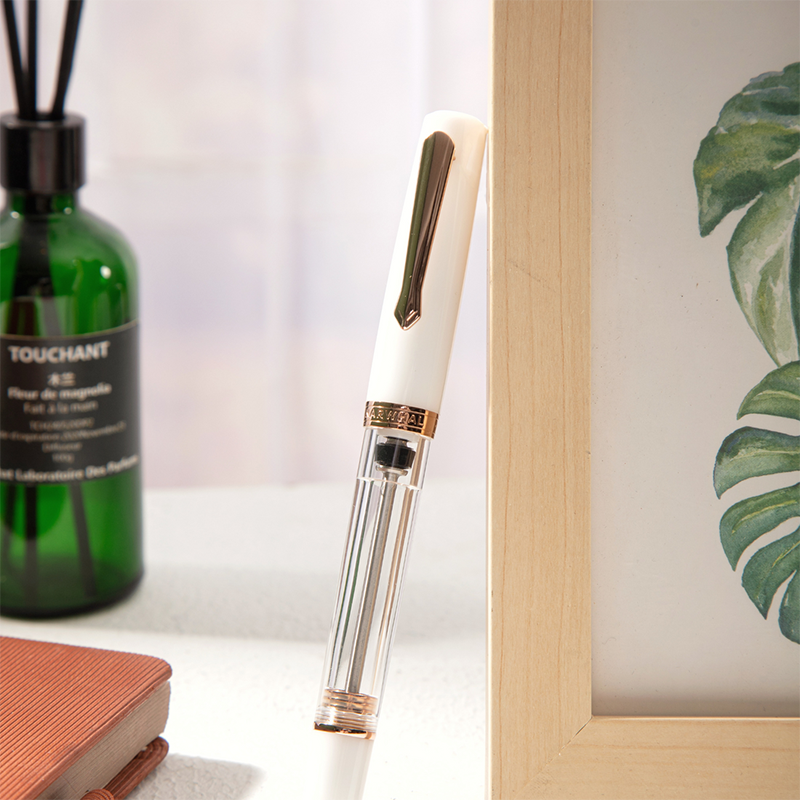 Nahvalur Original Plus Matira White Fountain Pen