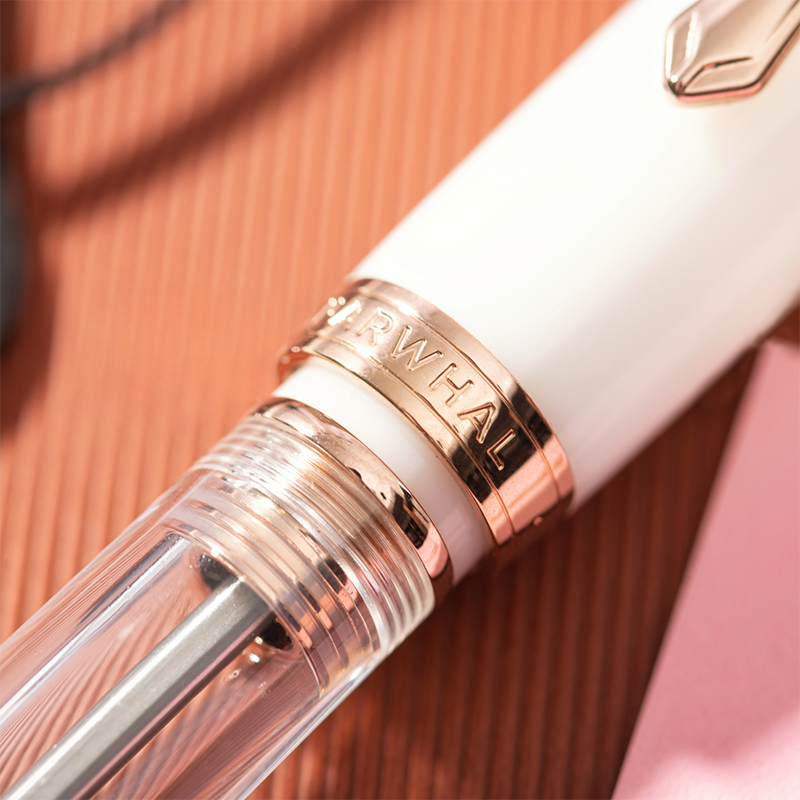 Nahvalur Original Plus Matira White Fountain Pen
