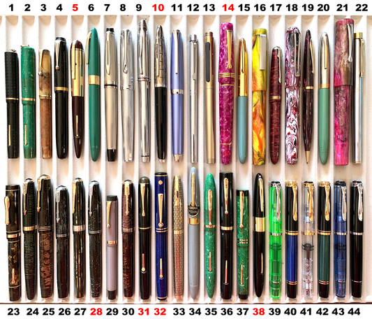 Monthly Pen Show Tray 2-2025