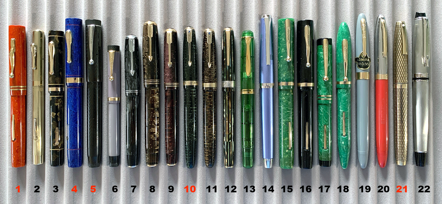 Monthly Pen Show Tray 3-2025