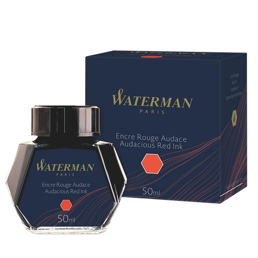 Waterman Audacious Red Ink - Bottled 50ml.