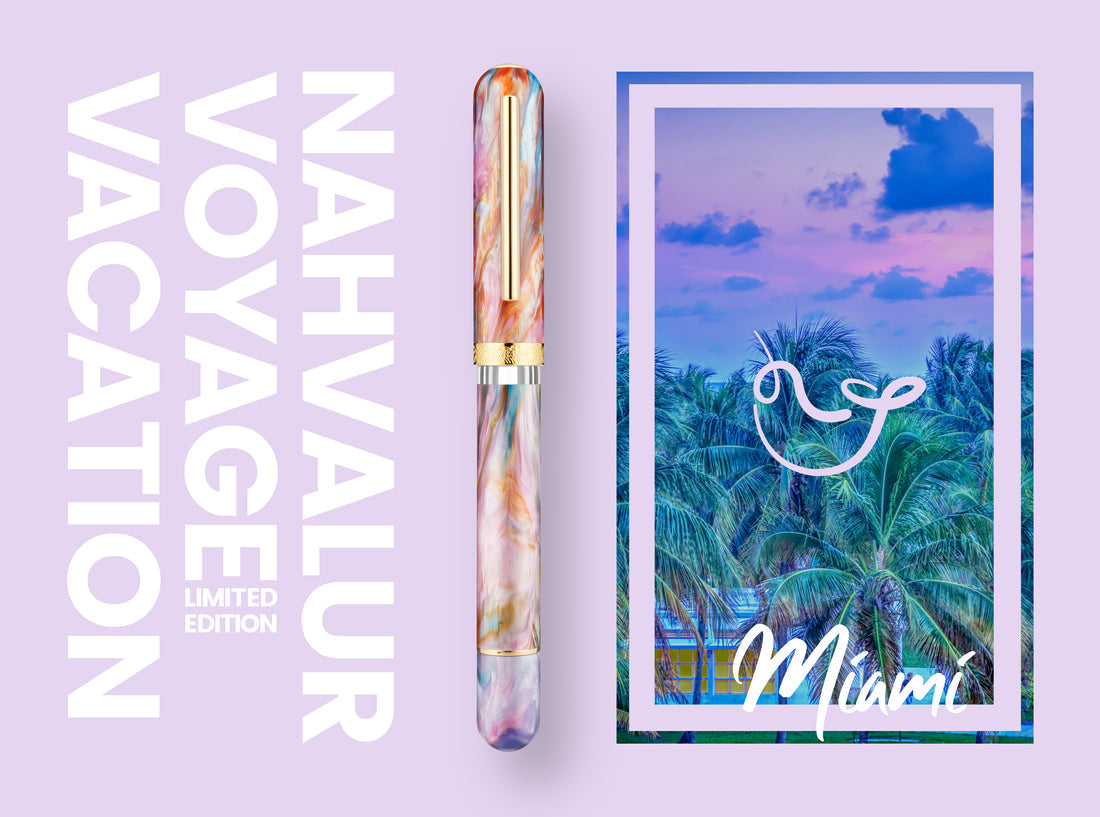Nahvalur Voyage Vaction Miami LE Fountain Pen