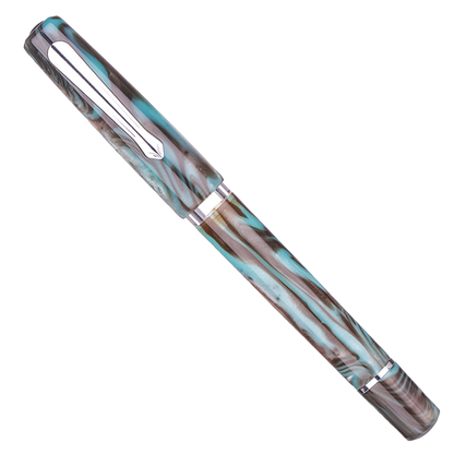 Nahvalur Schuylkill Chromis Teal Fountain Pen