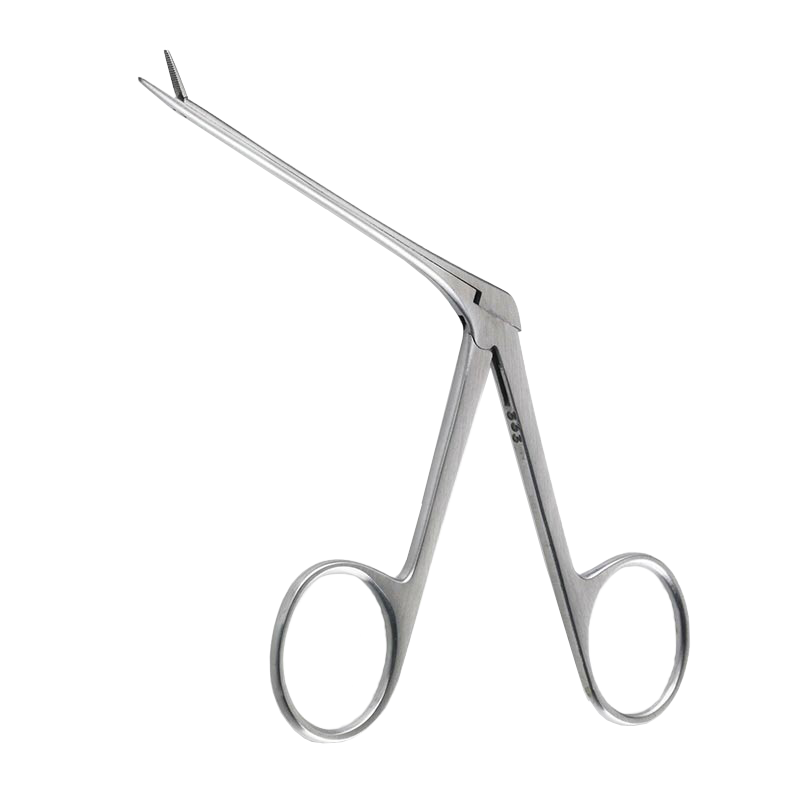 Alligator Forceps 3-1/2" with serrated jaw